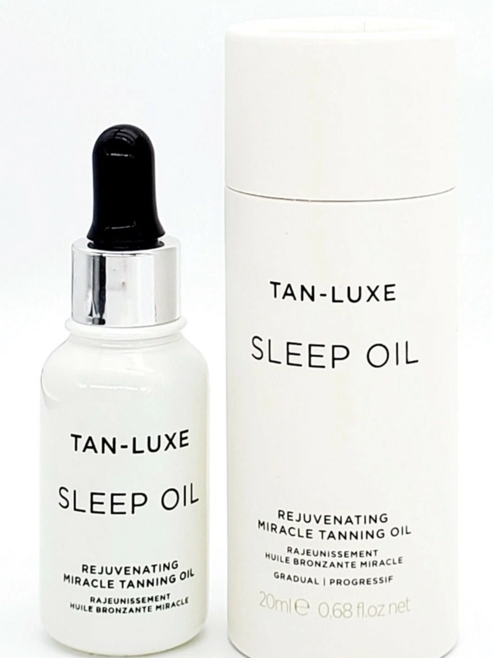 Tan-Luxe Sleep Oil Rejuvenating Tanning Oil - White